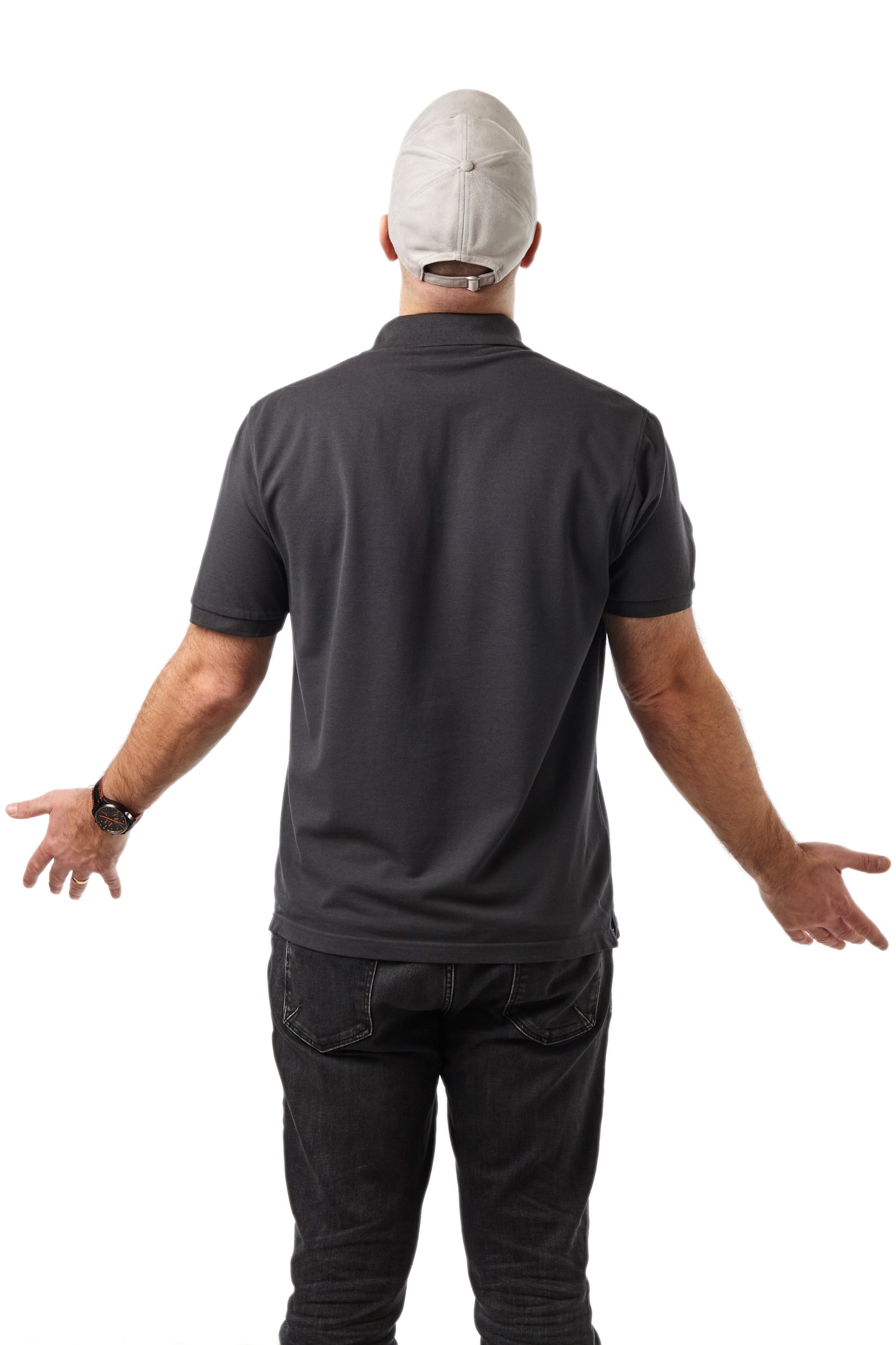 Poloshirt "Car Maniac" (Anthrazit)