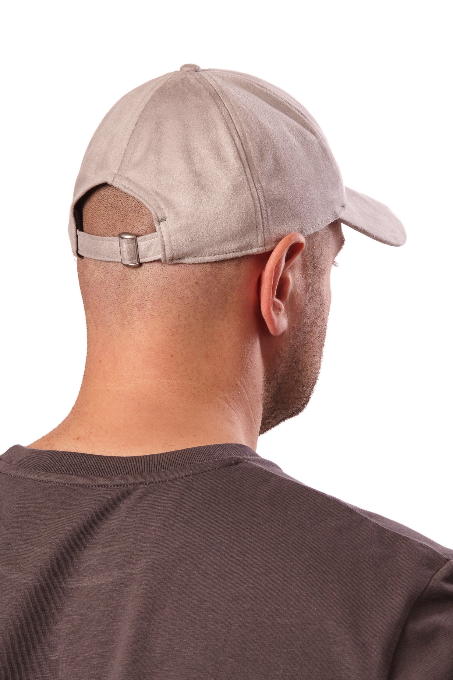 Car Maniac Cap in Wildlederoptik (Hellgrau)