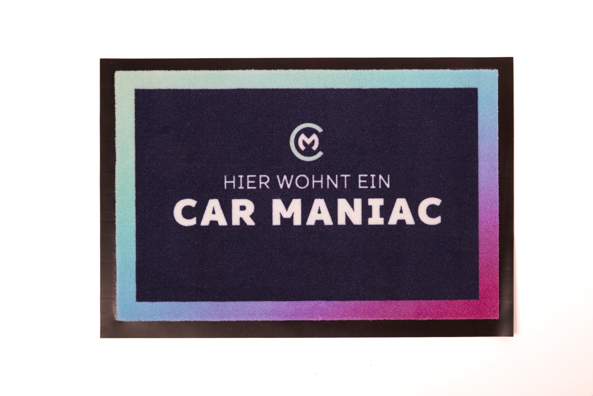 Fußmatte "Hier wohnt ein Car Maniac"