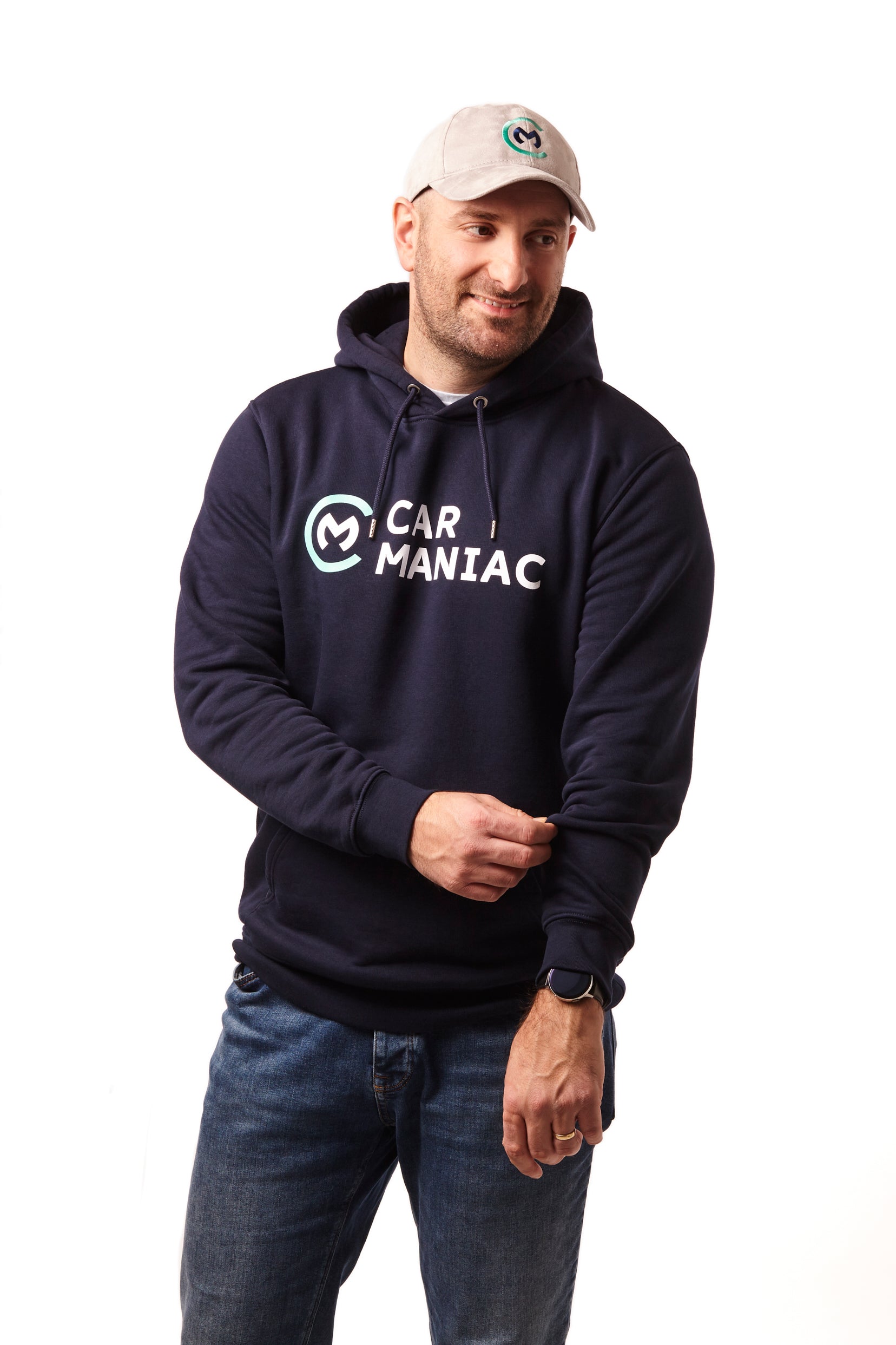 Hoodie "Car Maniac" (French Navy)