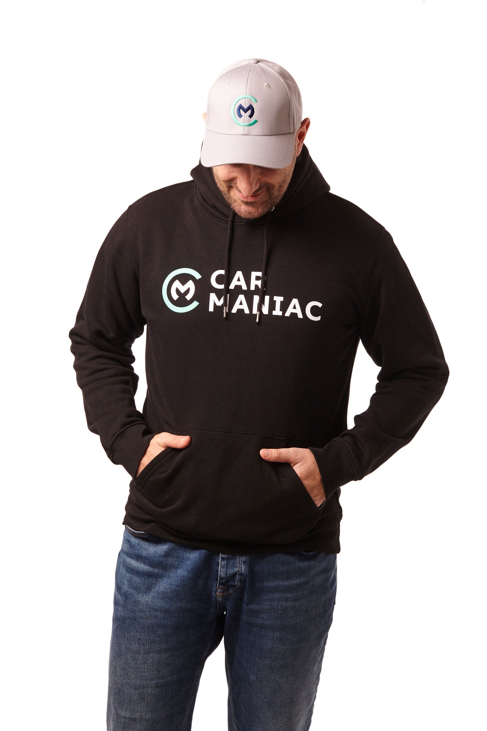Hoodie "Car Maniac" (Schwarz)