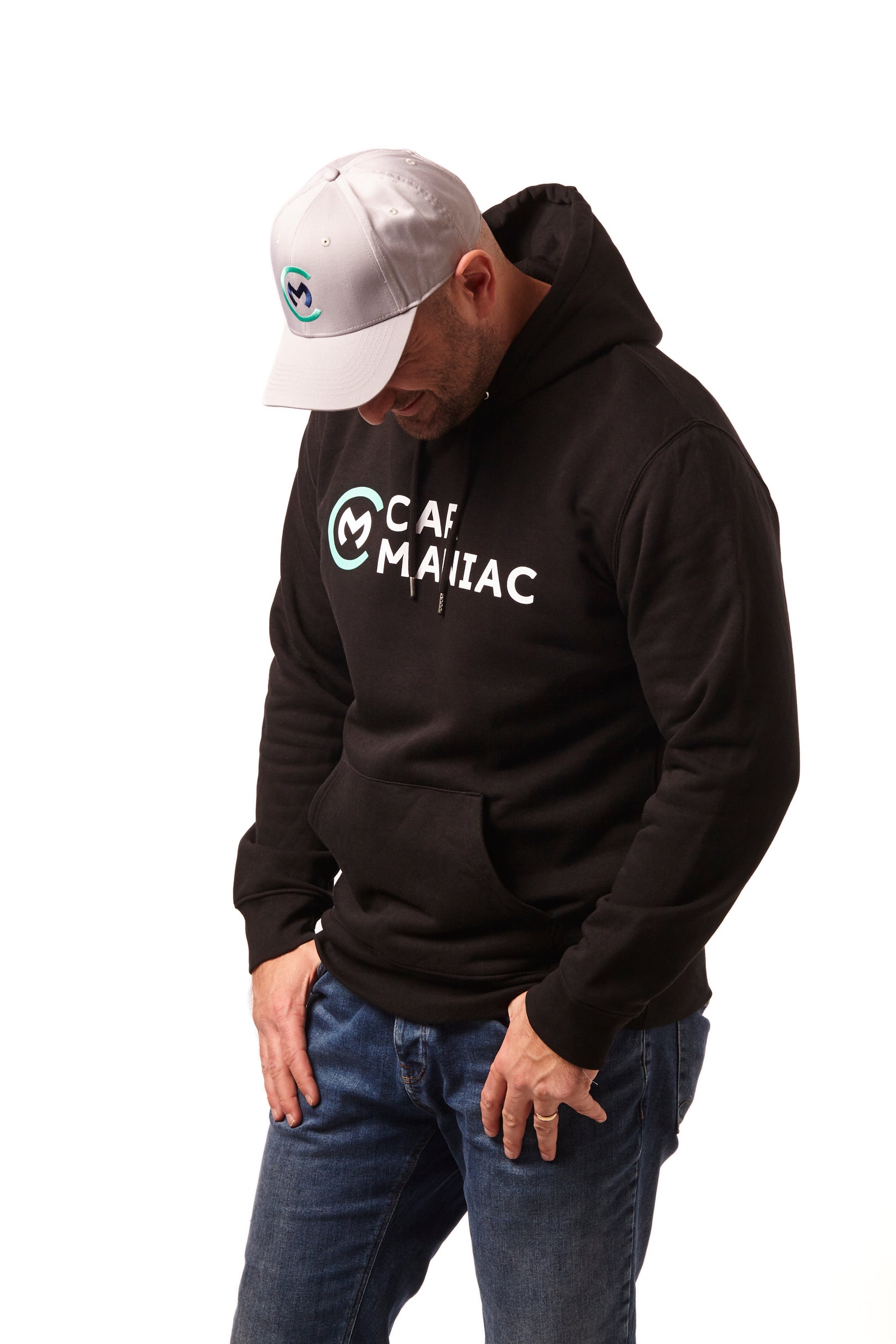 Hoodie "Car Maniac" (Schwarz)