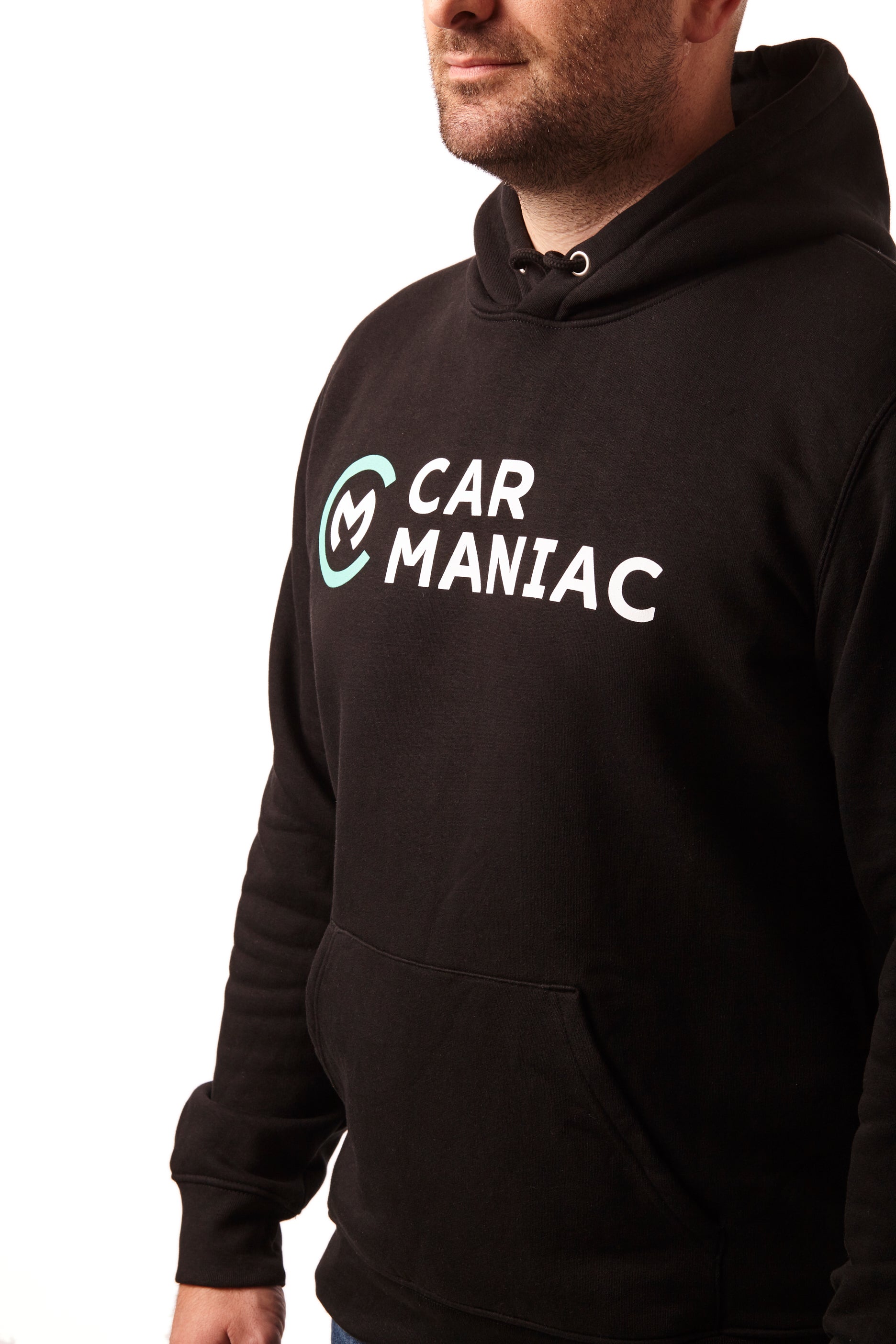 Hoodie "Car Maniac" (Schwarz)