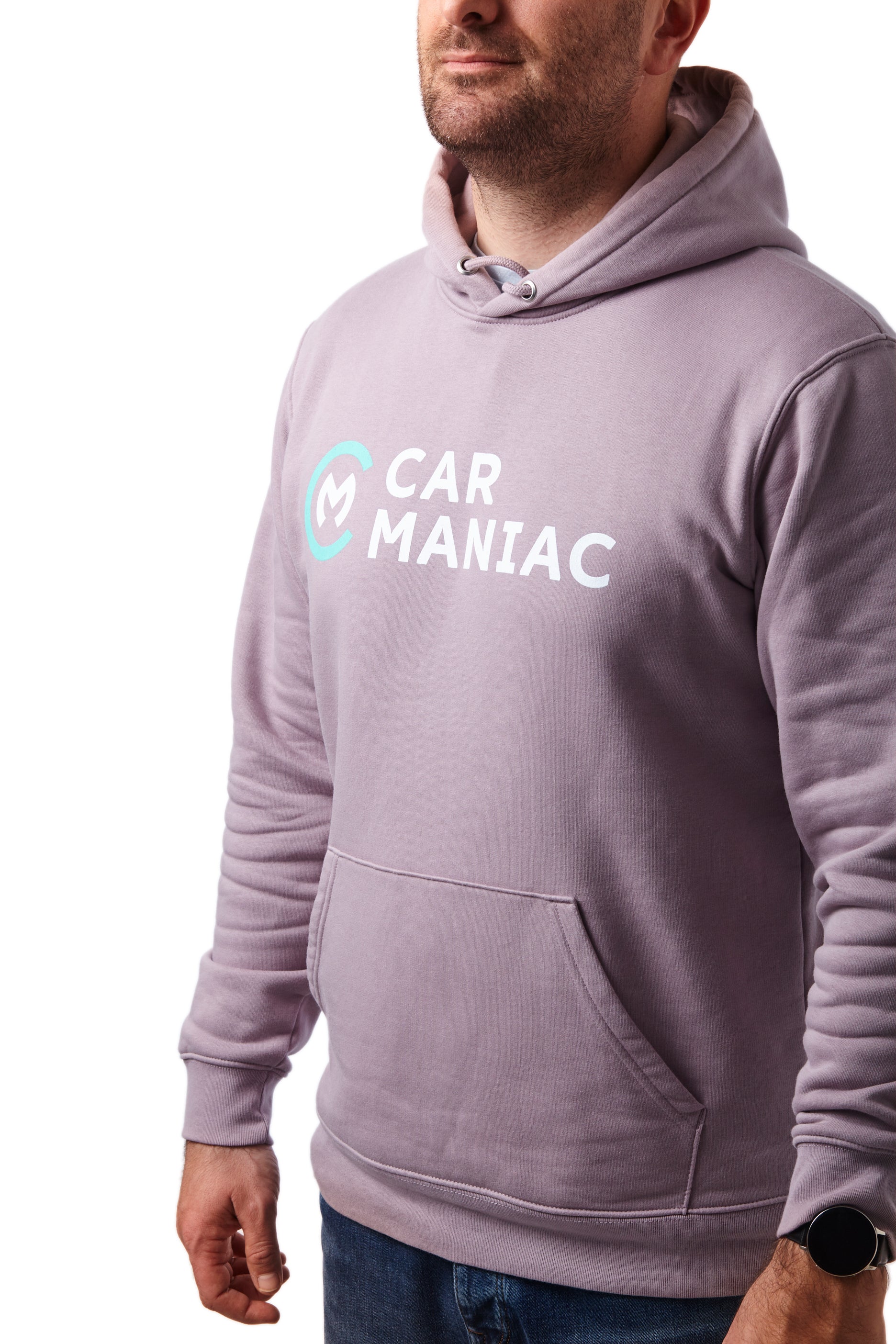 Hoodie "Car Maniac" (Lila)